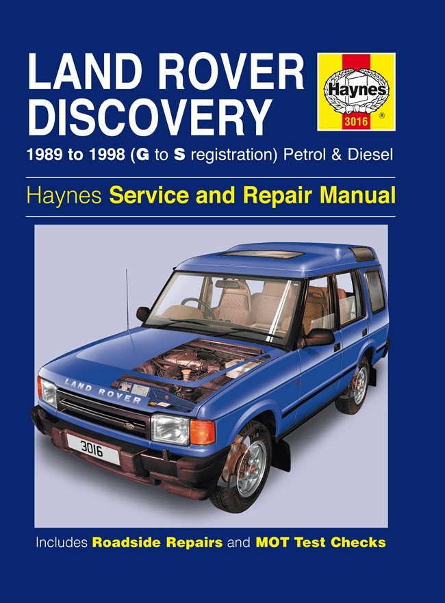 Haynes Land Rover Discovery benzin og diesel manual